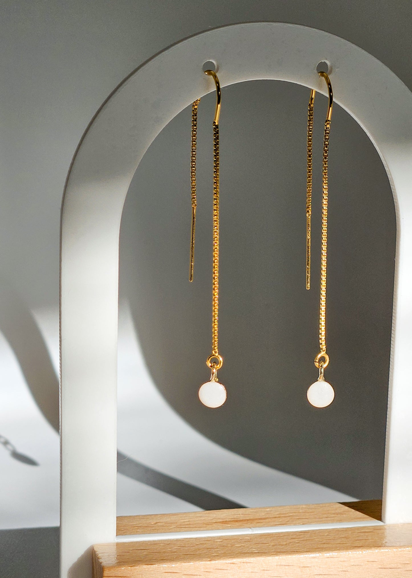Cremation Threader Earrings