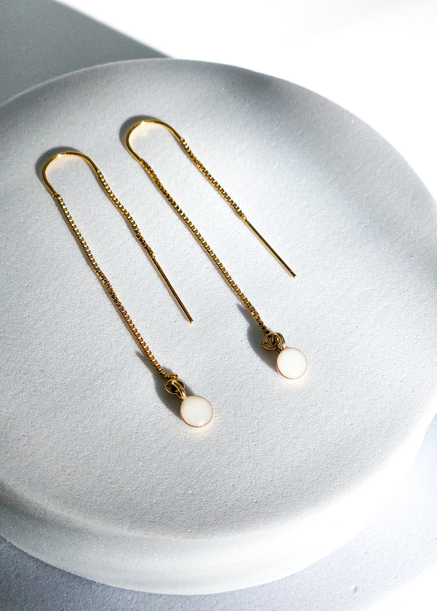 Cremation Threader Earrings