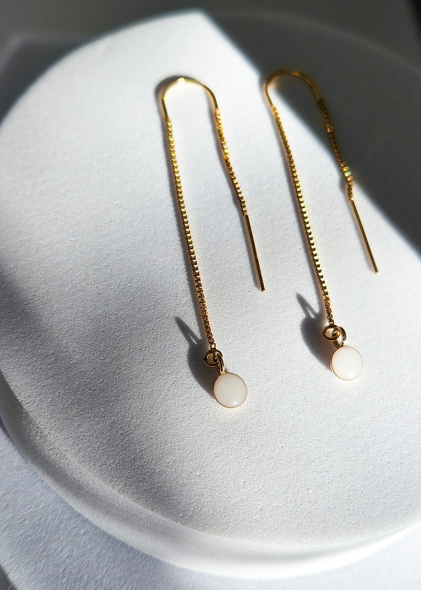 Cremation Threader Earrings