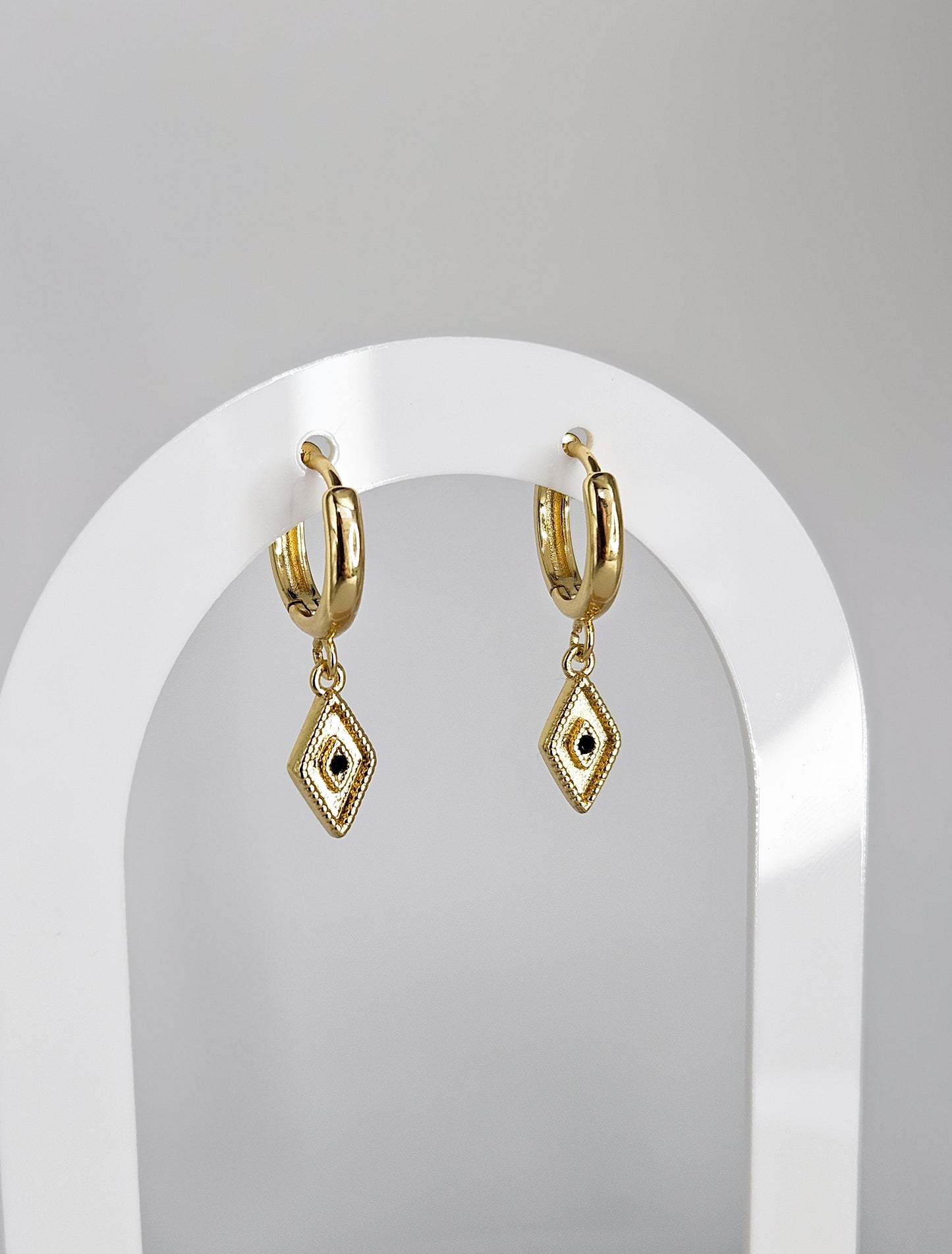 Diamond Drop Earrings