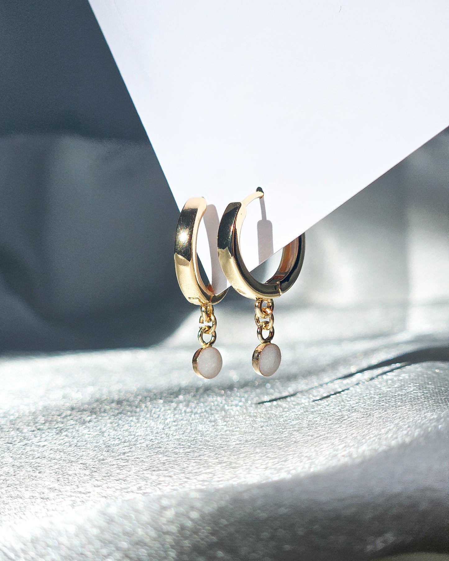 Milk Hoop Earrings