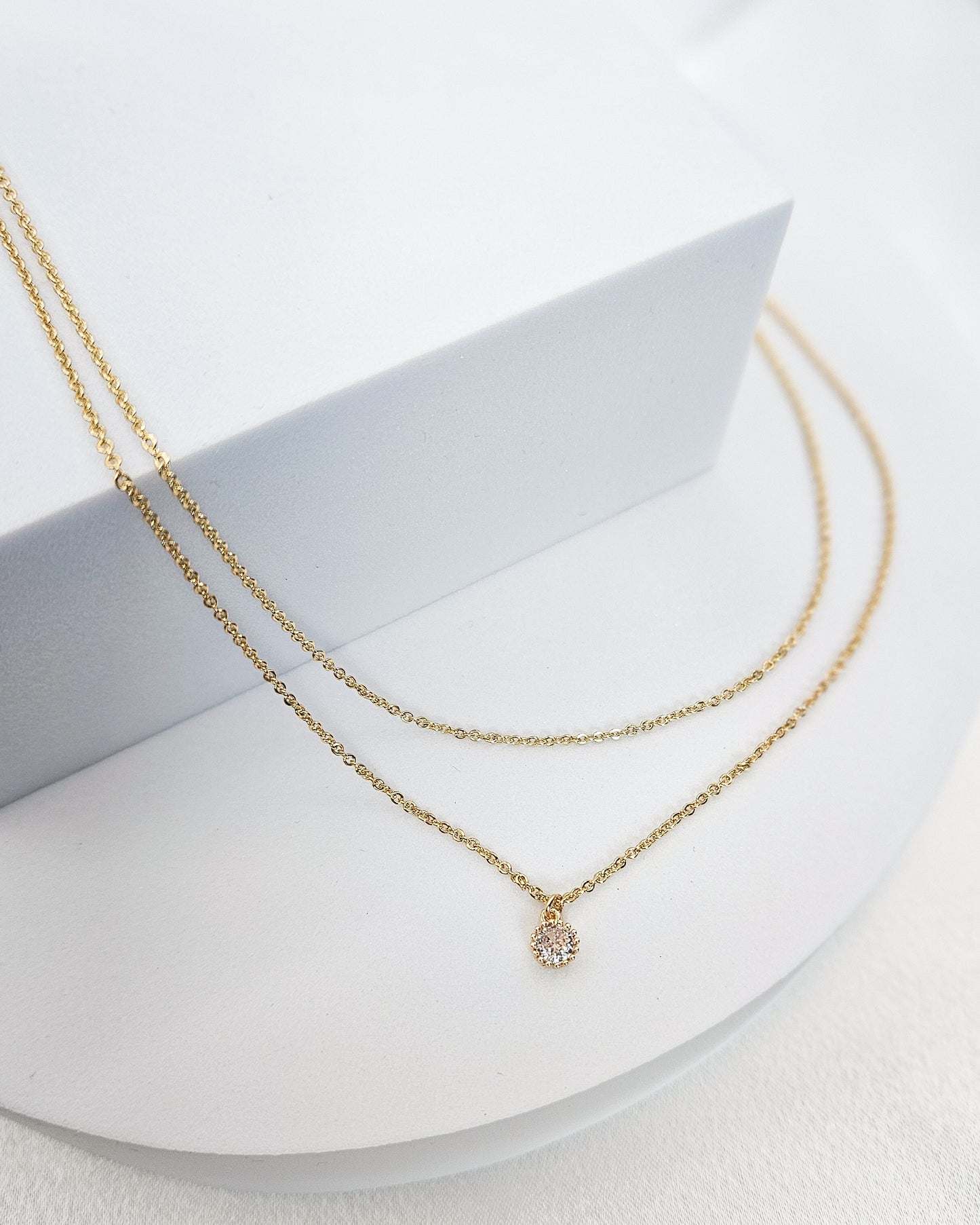 Double Strand Necklace