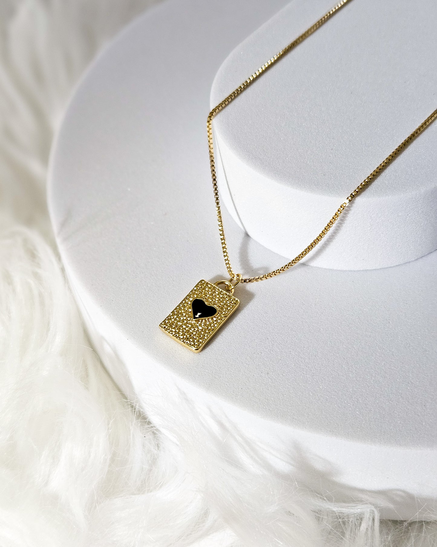 Ace of Spades Necklace in 18K Gold Filled