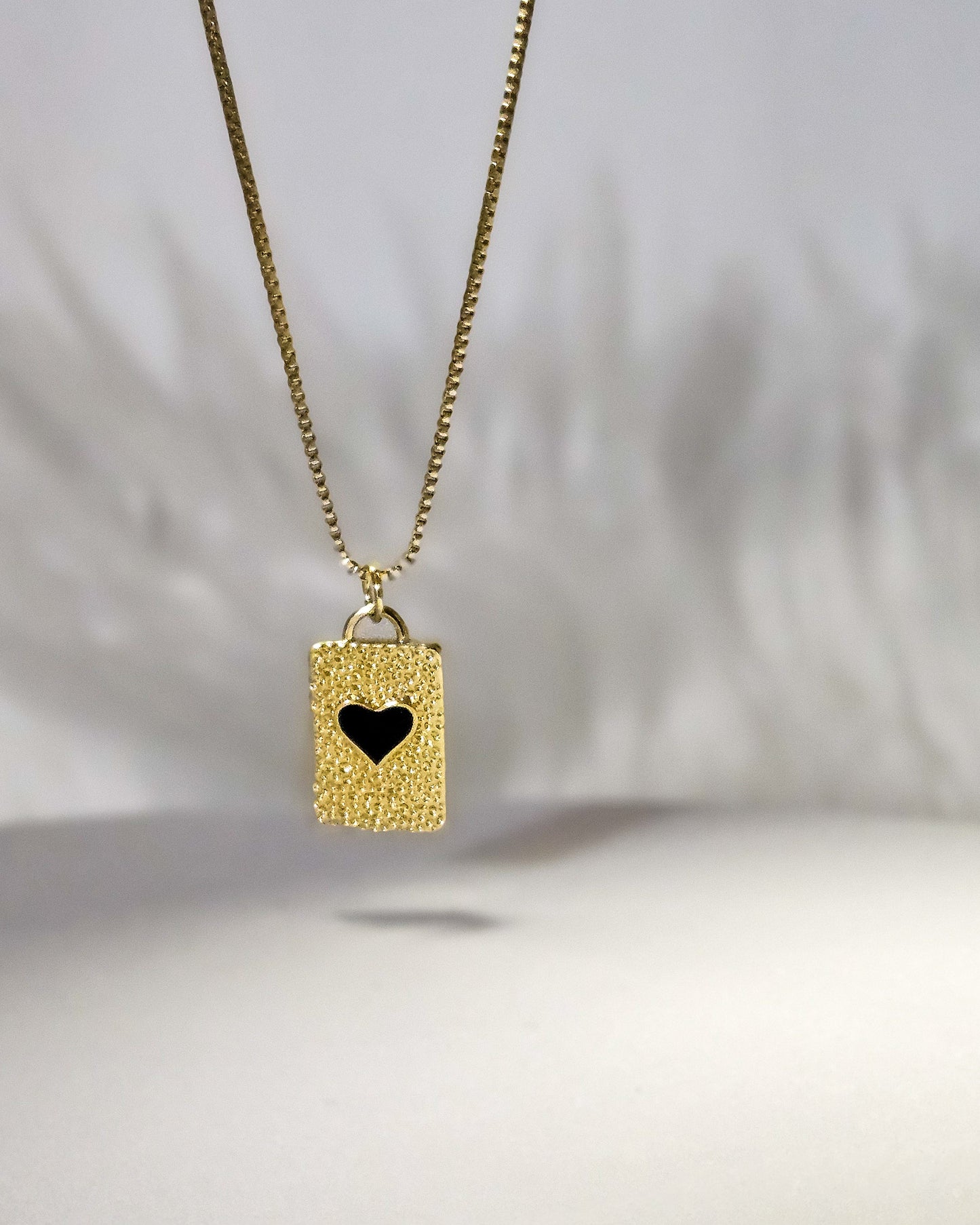 Ace of Spades Necklace in 18K Gold Filled