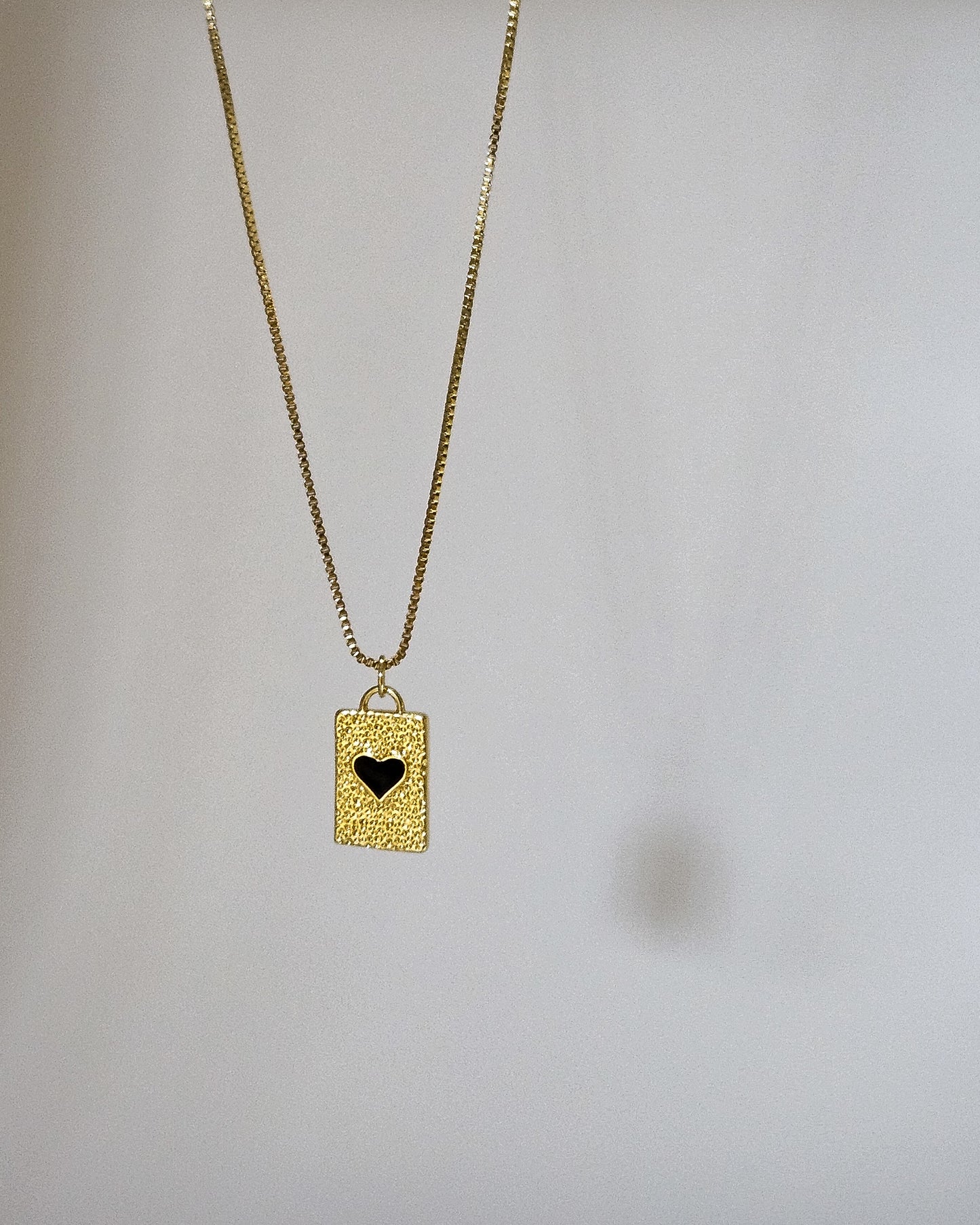 Ace of Spades Necklace in 18K Gold Filled