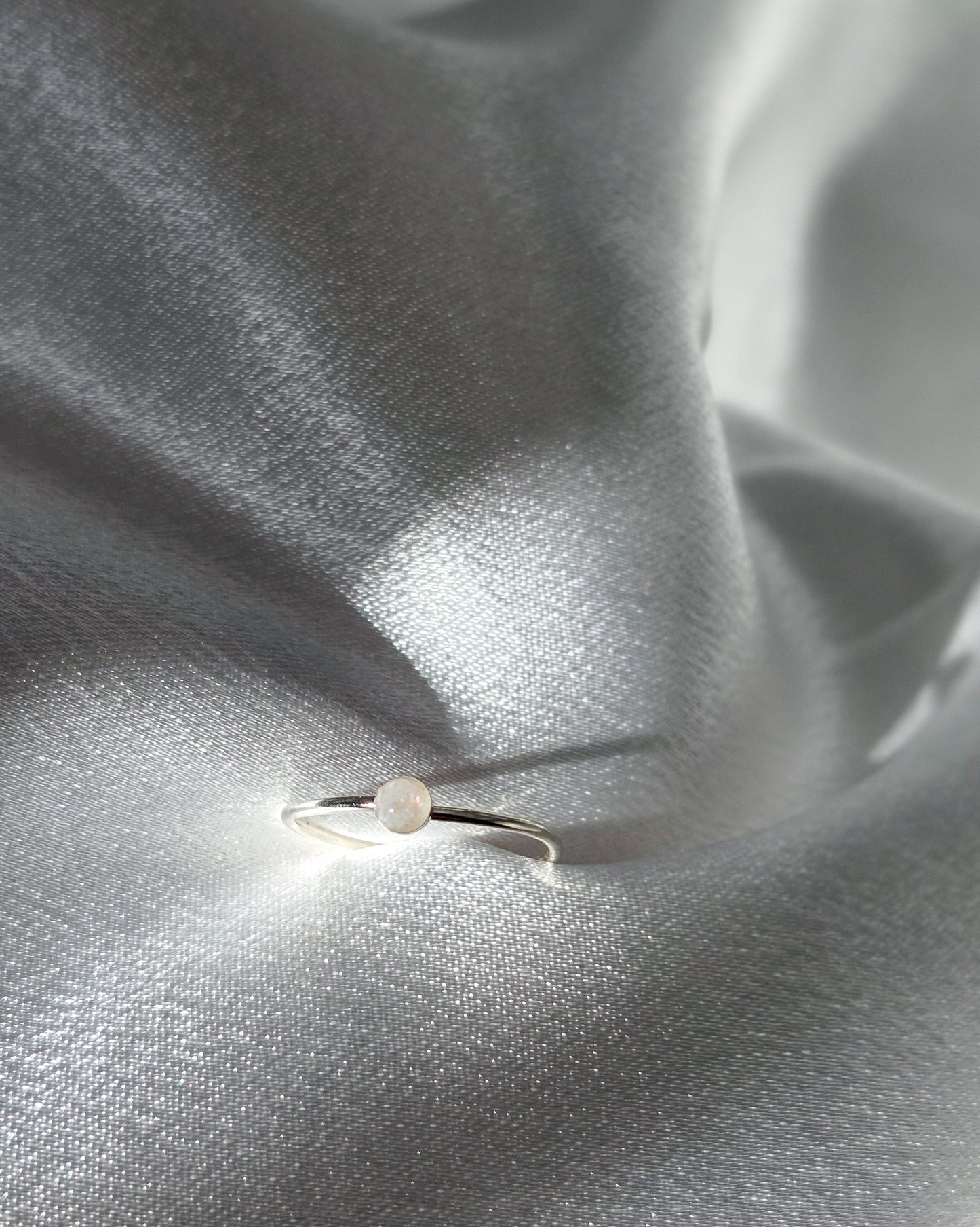 Cremation Dainty Ring