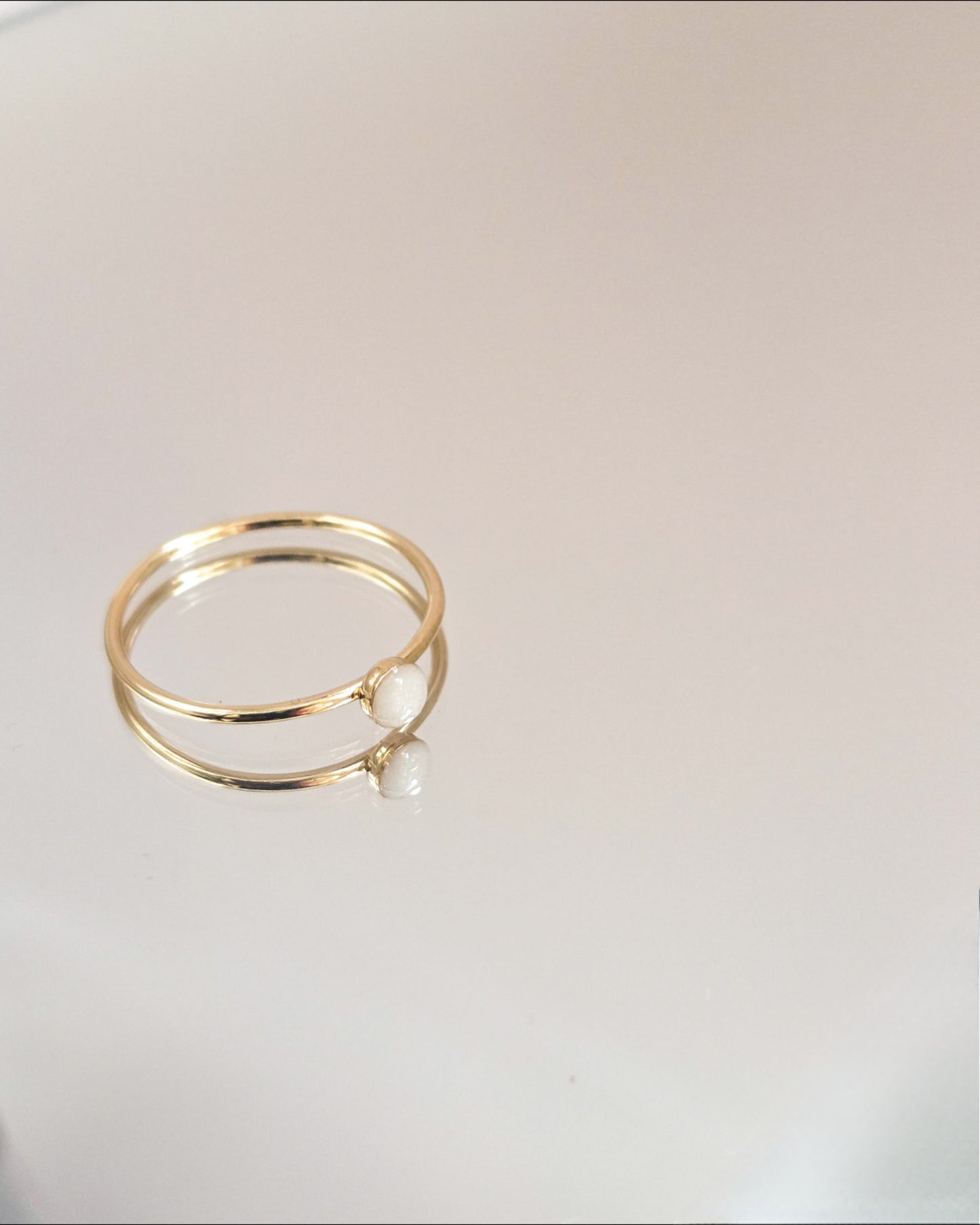 Milk Ever Ring in 14K Gold Filled