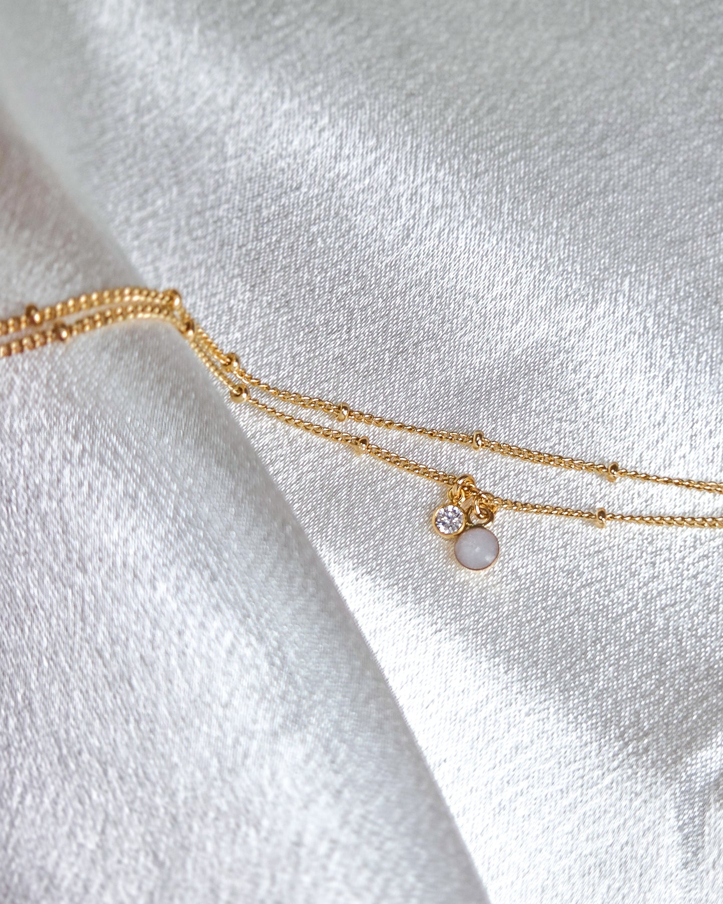 Milk Satellite Bracelet