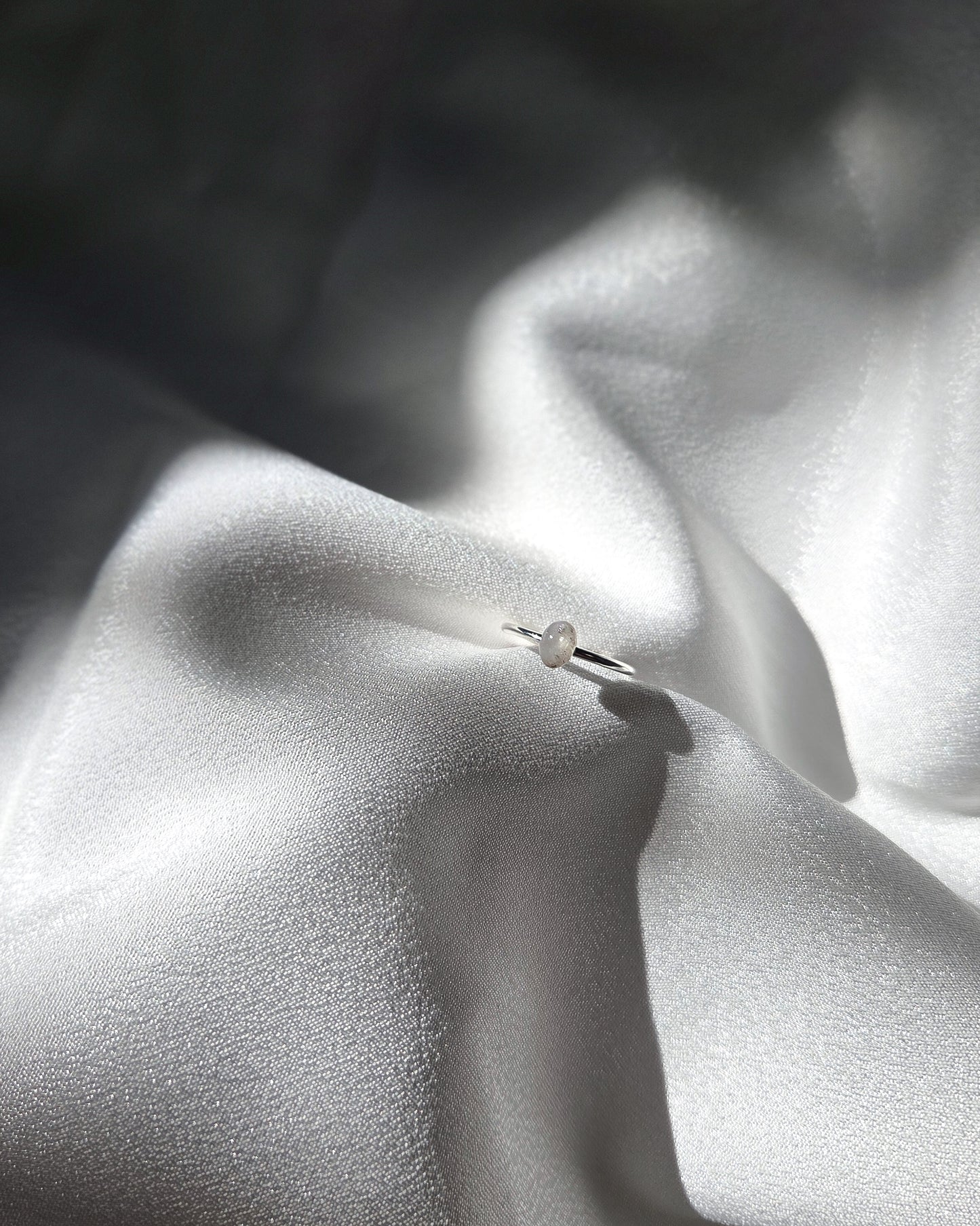Cremation Oval Ring in 925 Sterling Silver
