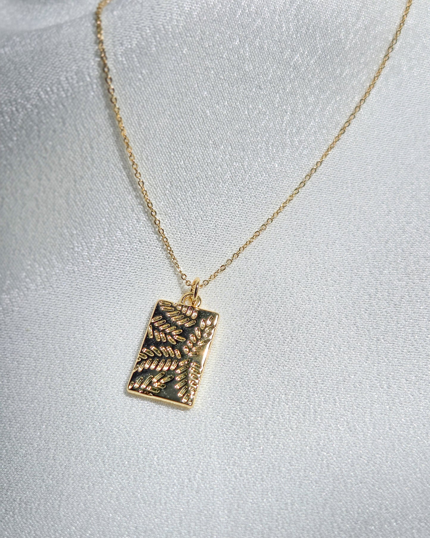 Palm Token Necklace