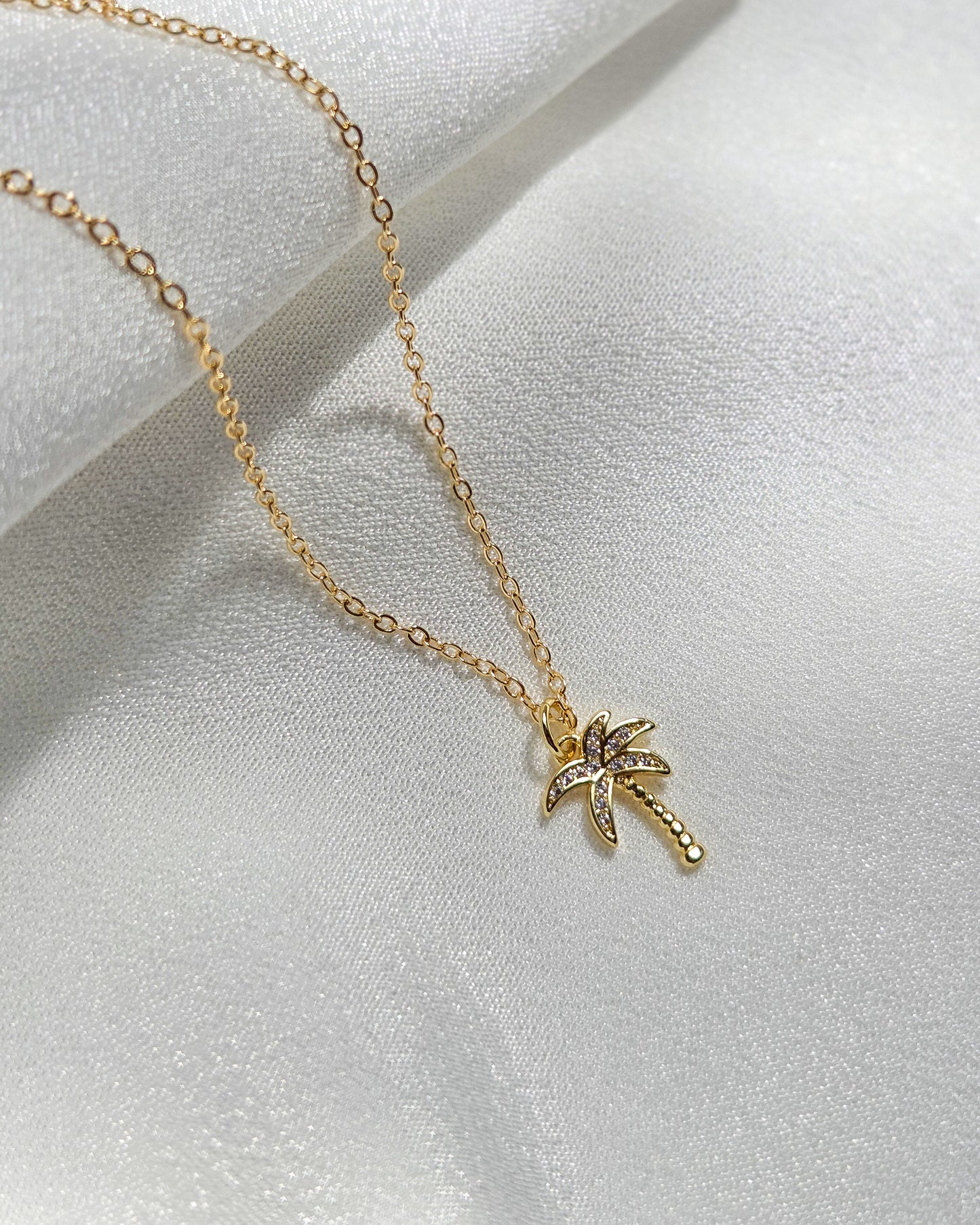Palm Tree Necklace