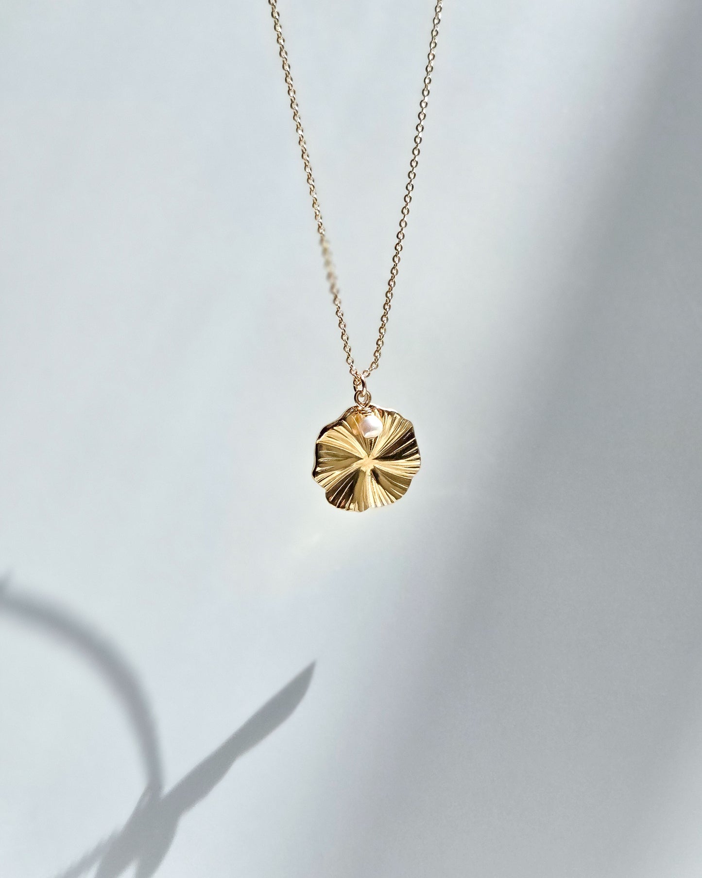 Golden Ripple Necklace