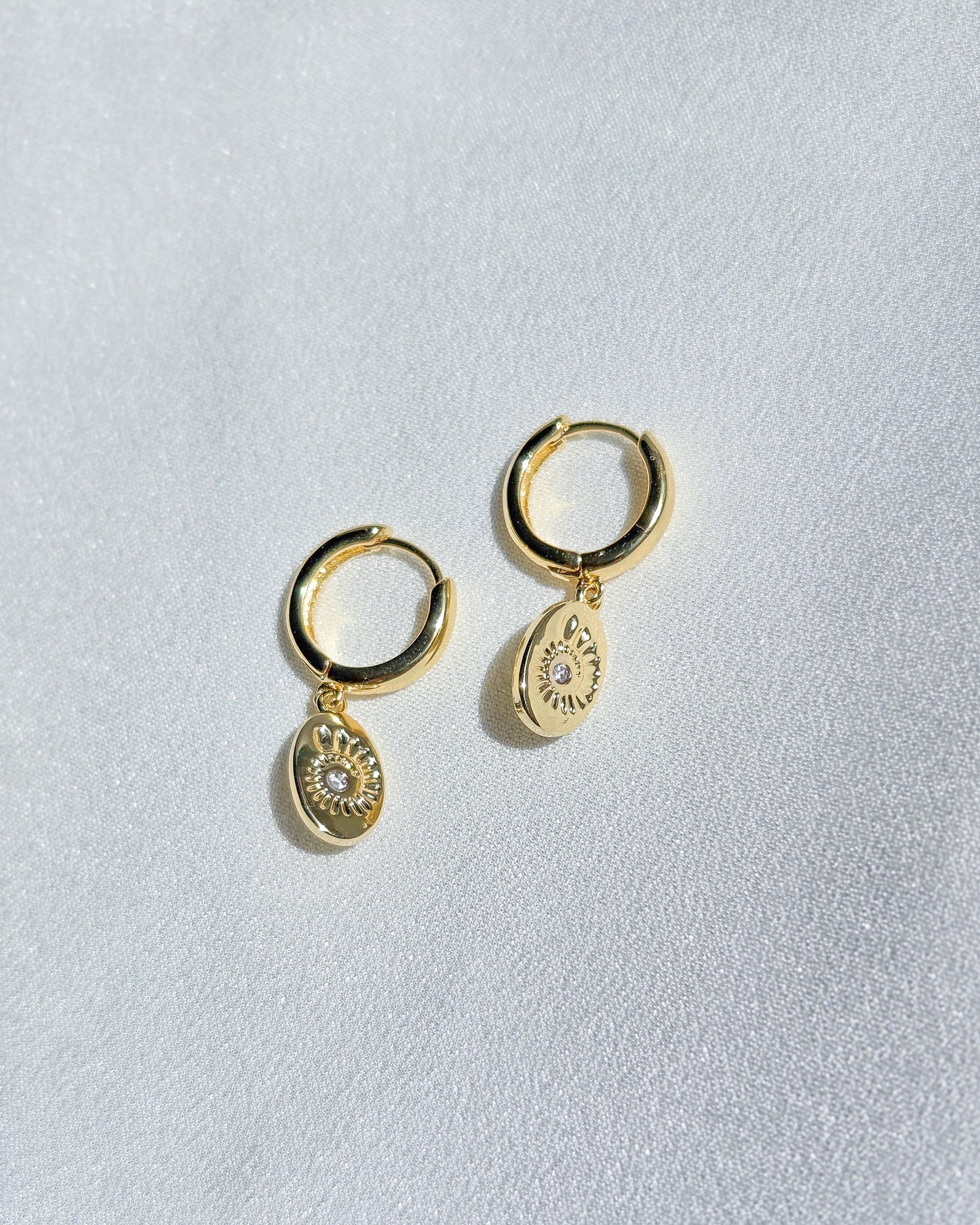 Spiral Shell Earrings