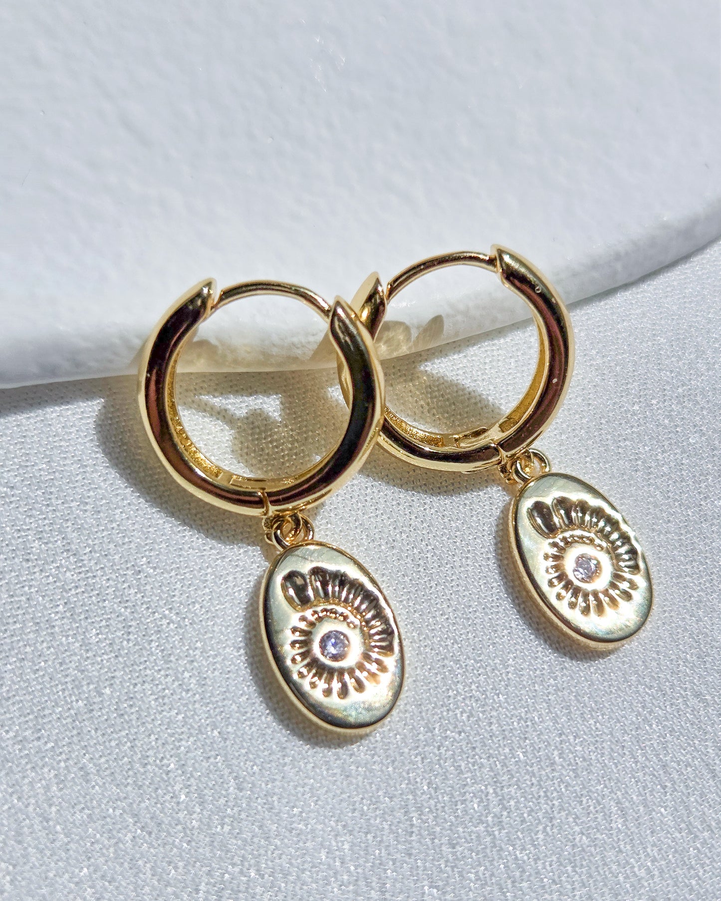 Spiral Shell Earrings