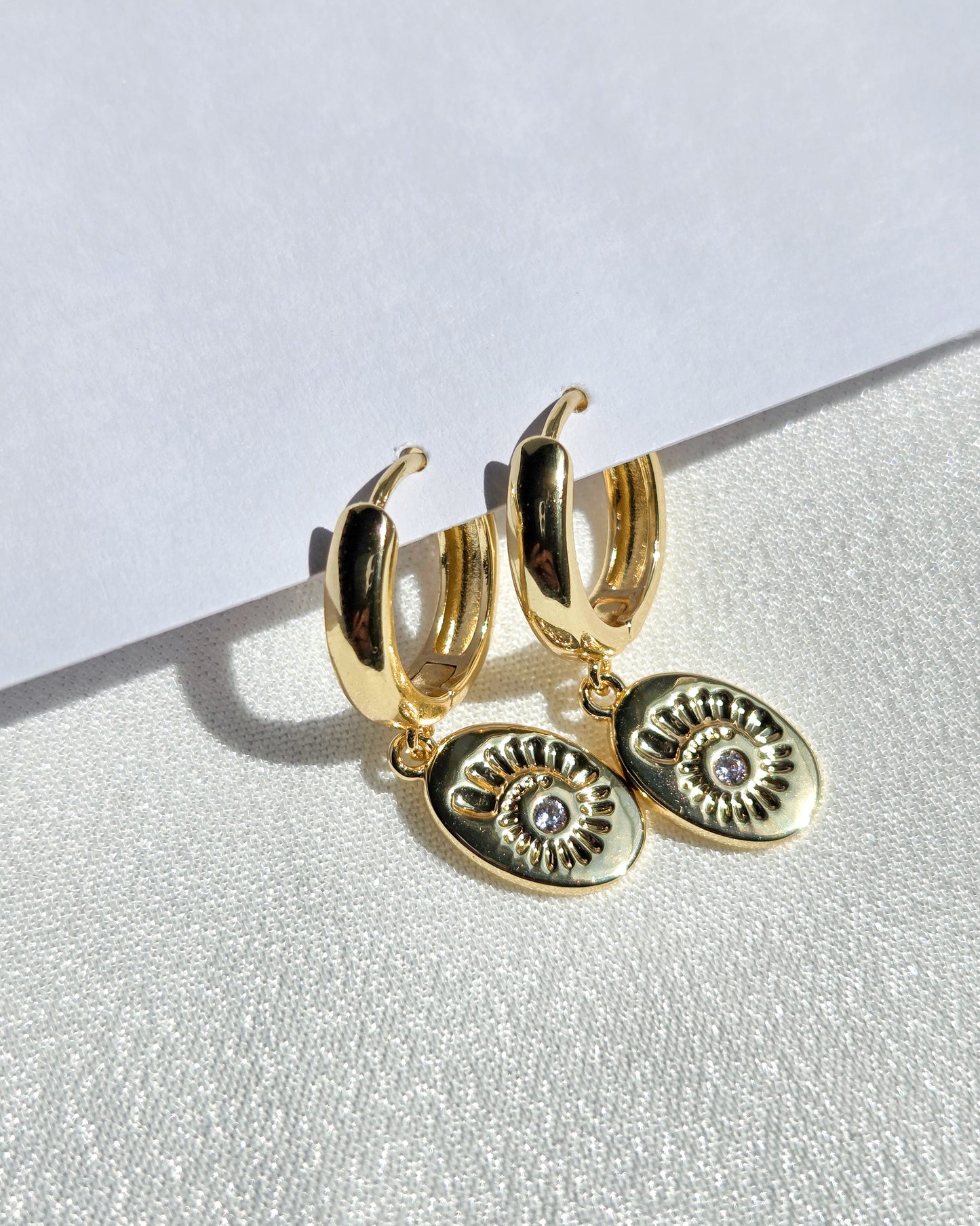 Spiral Shell Earrings