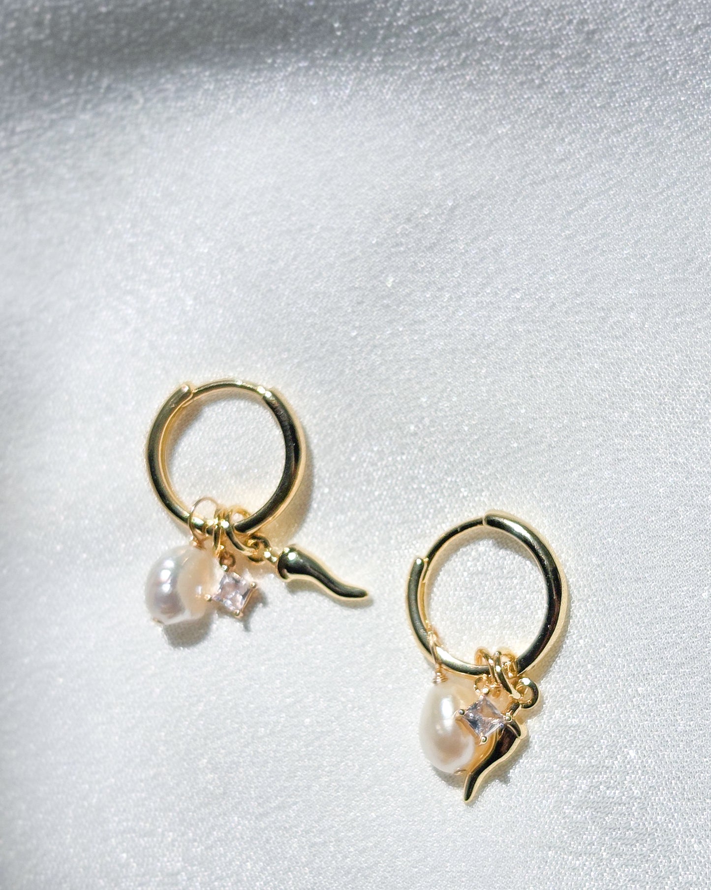 Chili Charm Hoops