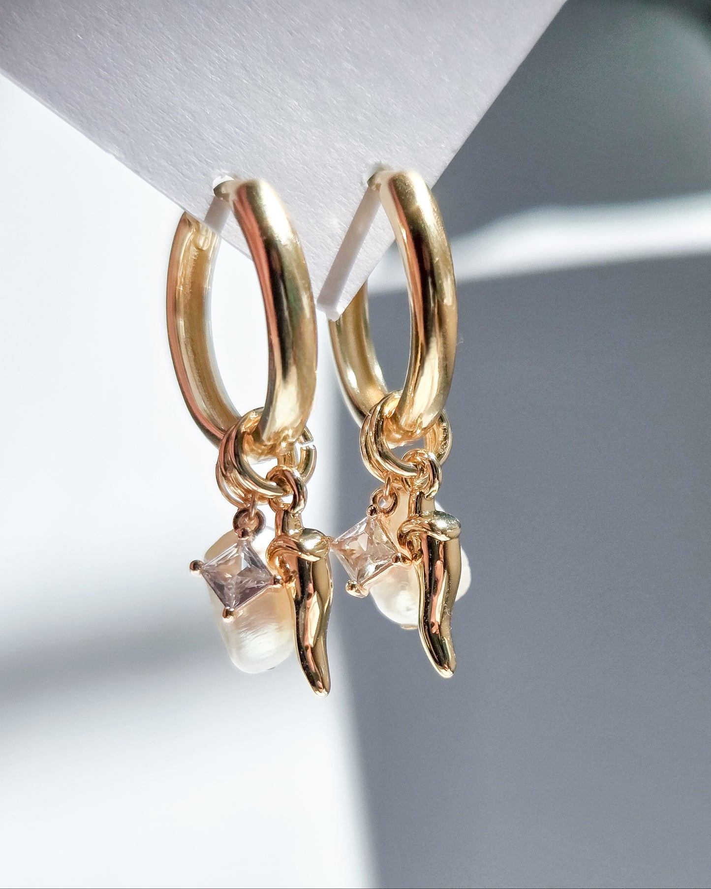 Chili Charm Hoops