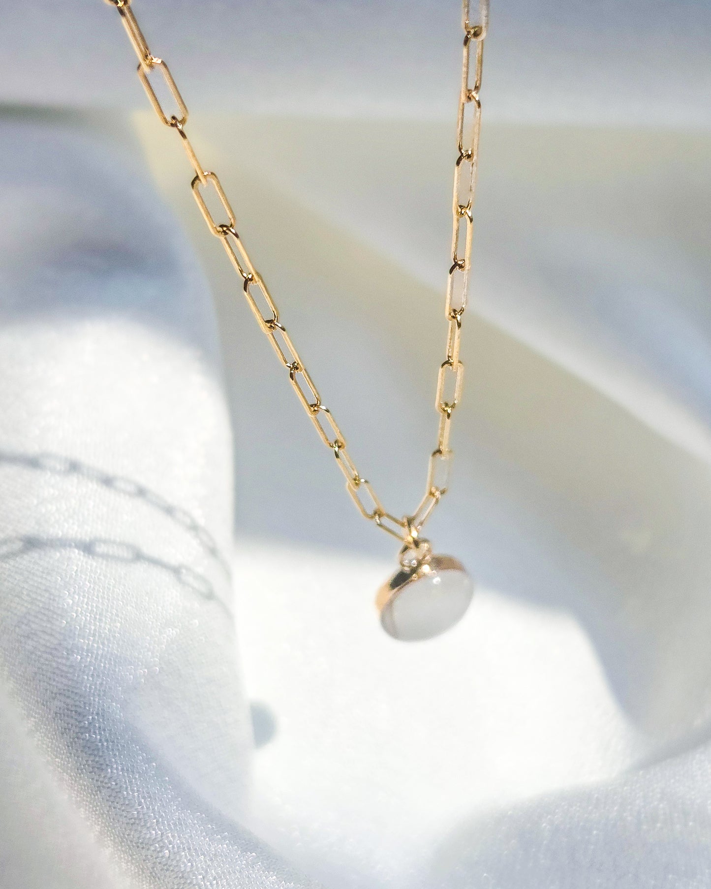 Cremation Paperclip Necklace