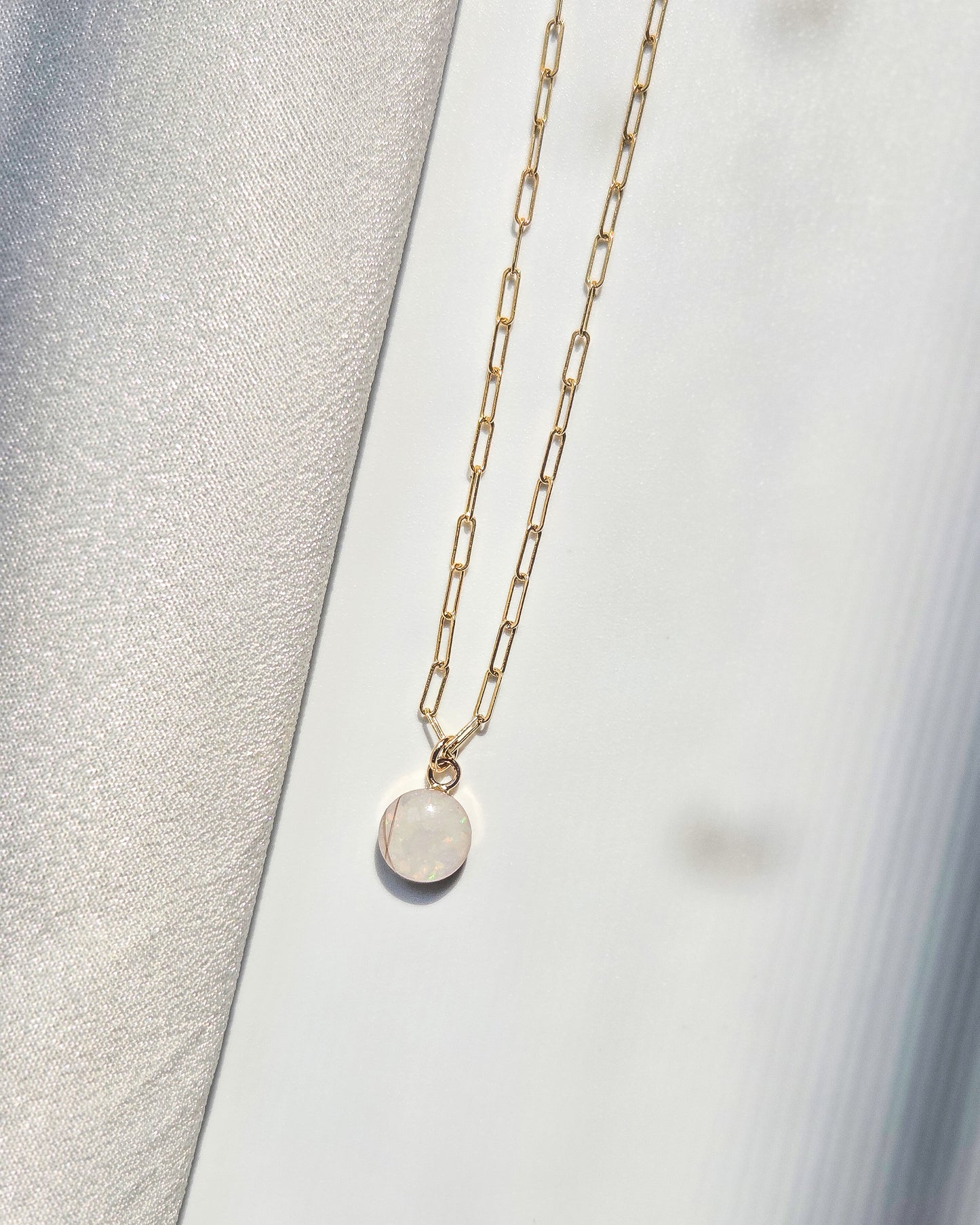 Cremation Paperclip Necklace