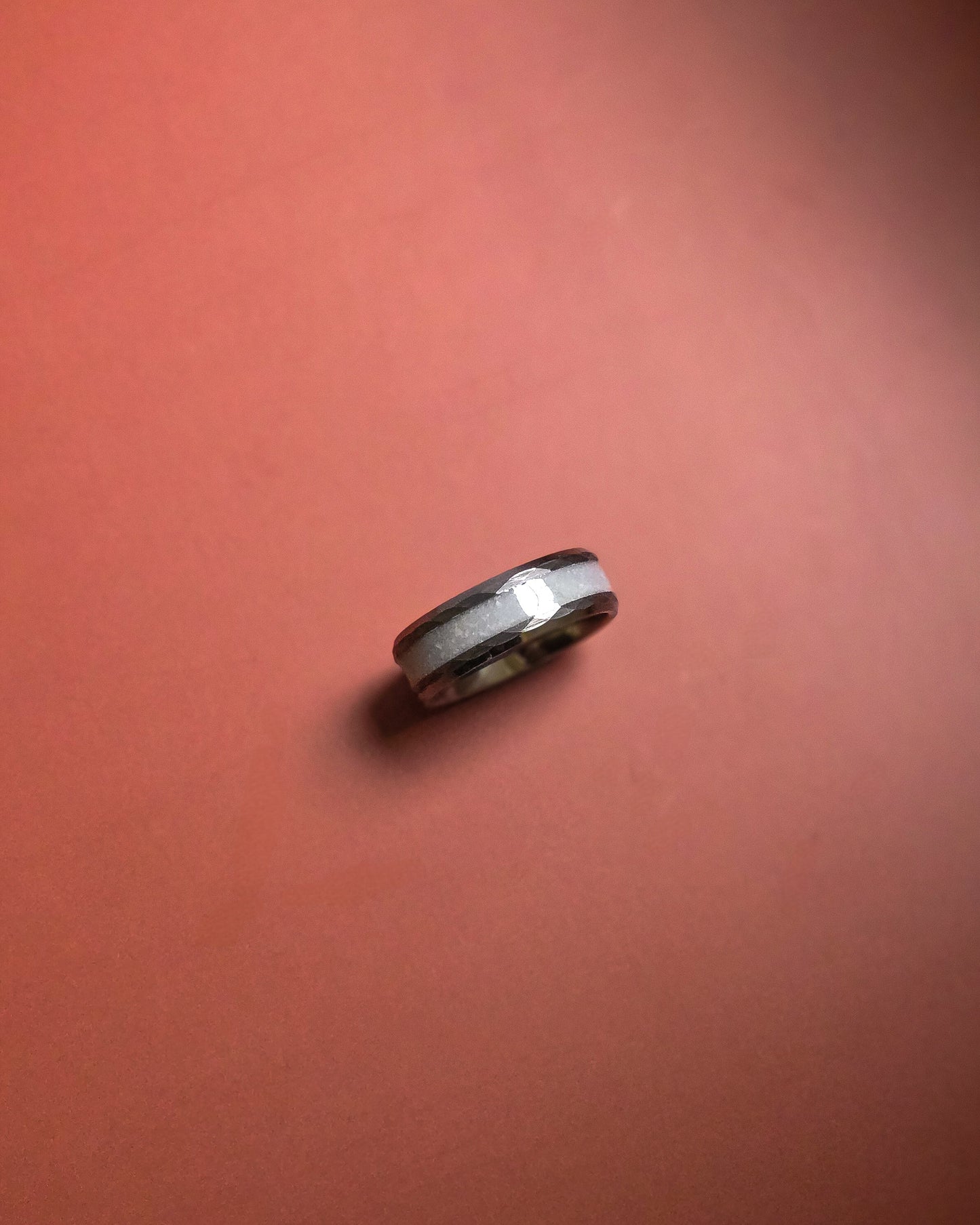 Hammered Edge Ring