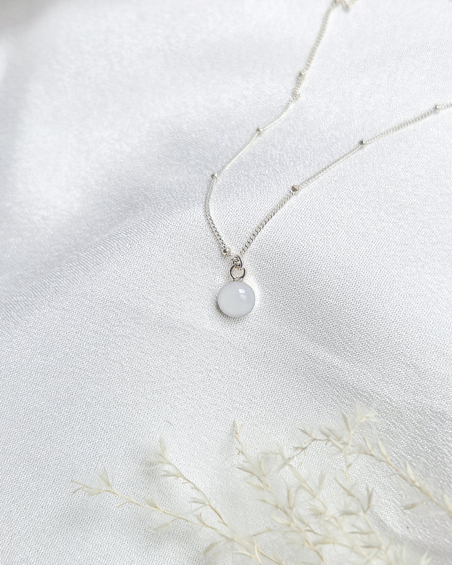 Milk Circle Necklace