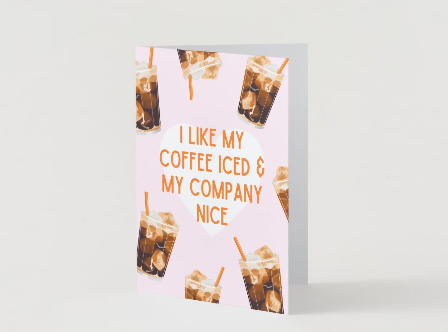 "Iced & Nice" Greeting Card