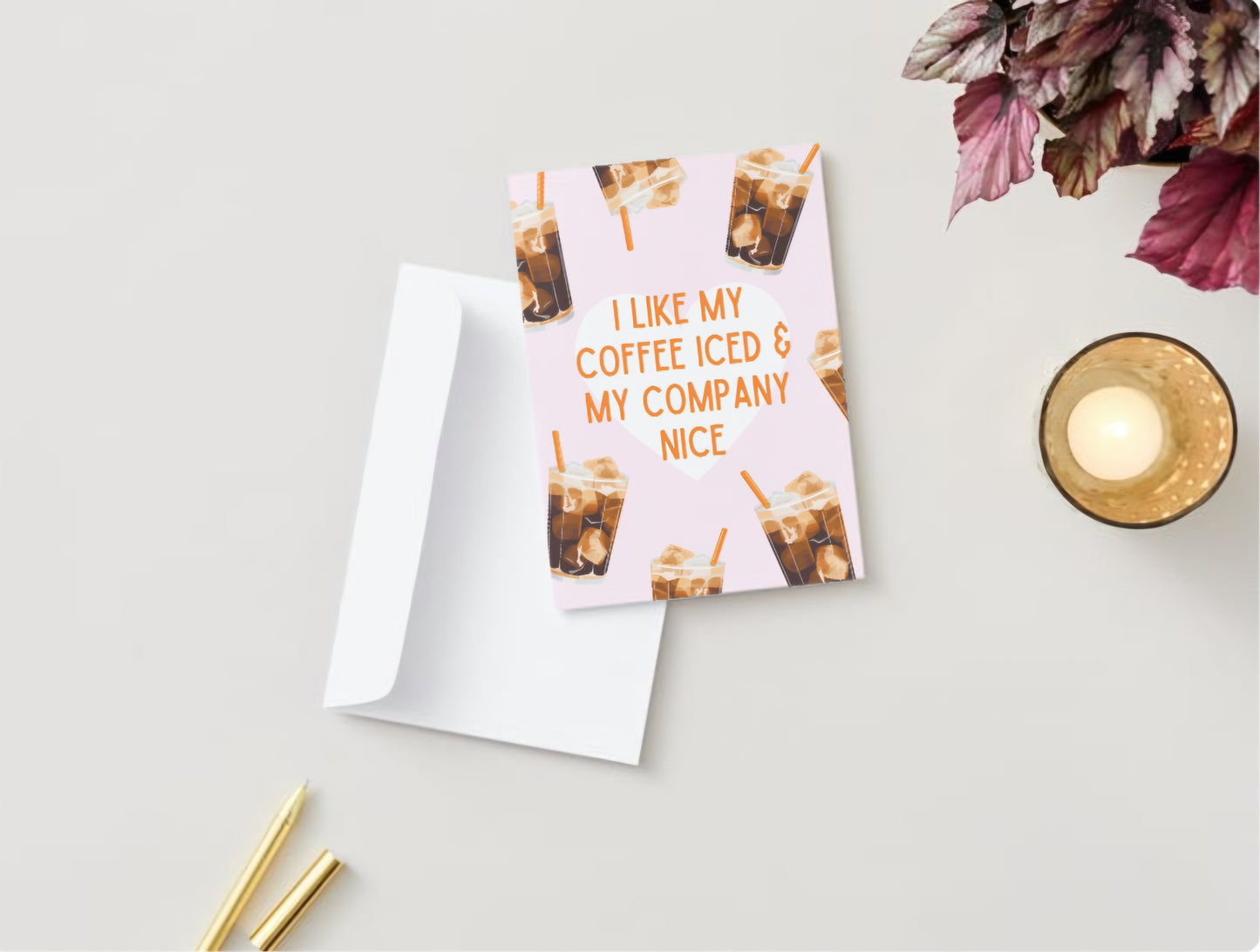 "Iced & Nice" Greeting Card