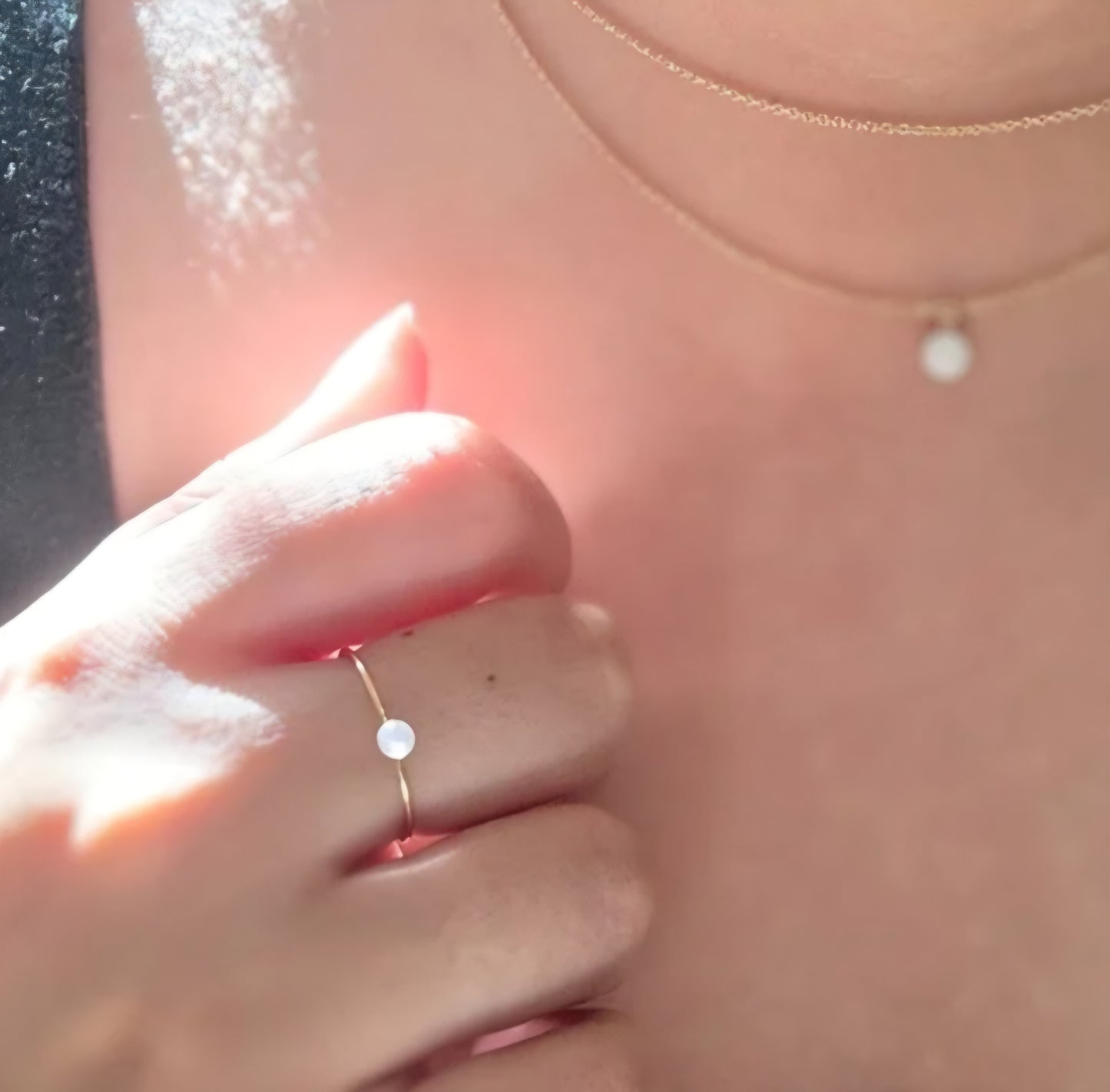 Milk Ever Ring in 14K Gold Filled