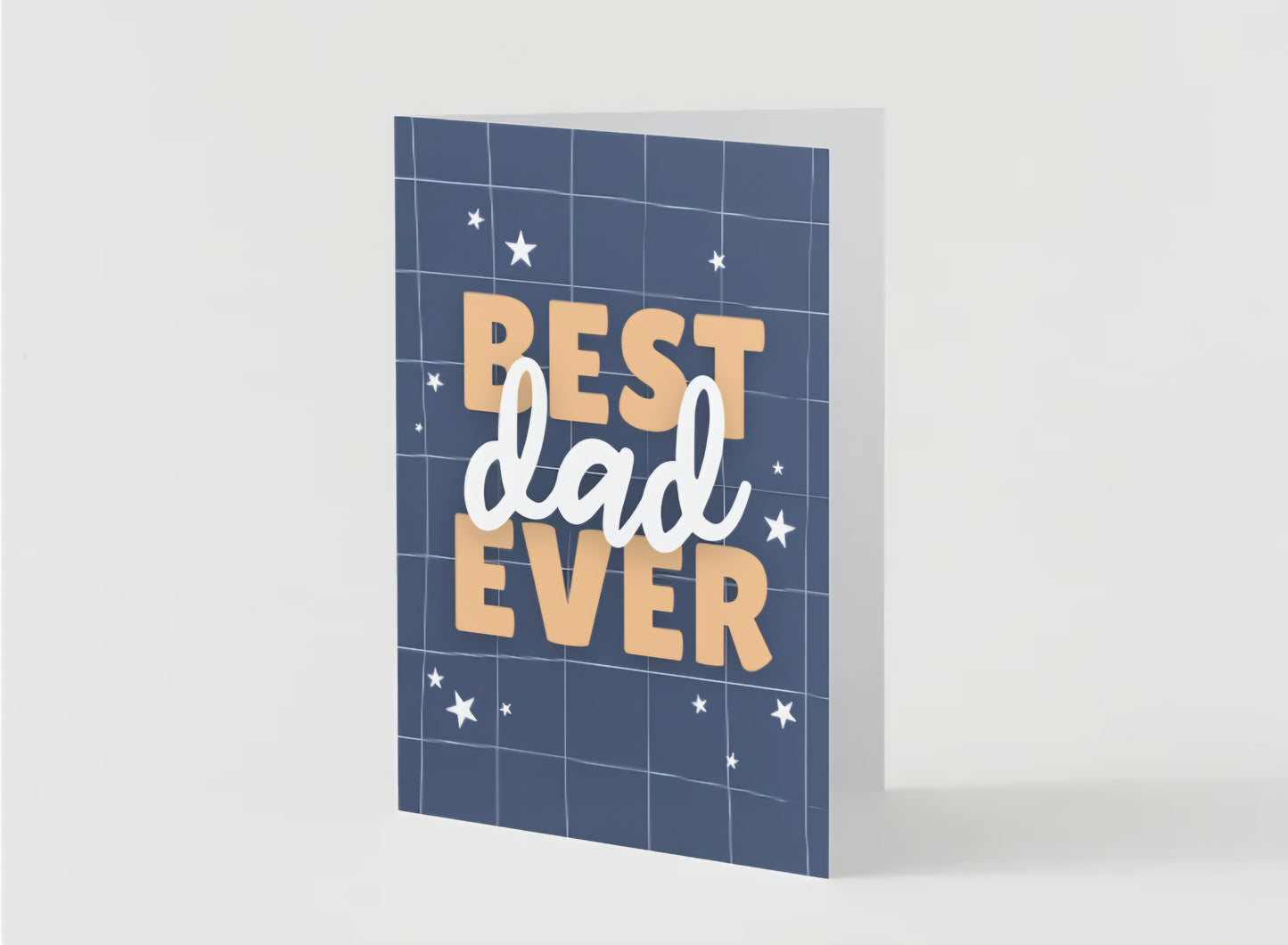 "Best Dad Ever" Father's Day Greeting Card