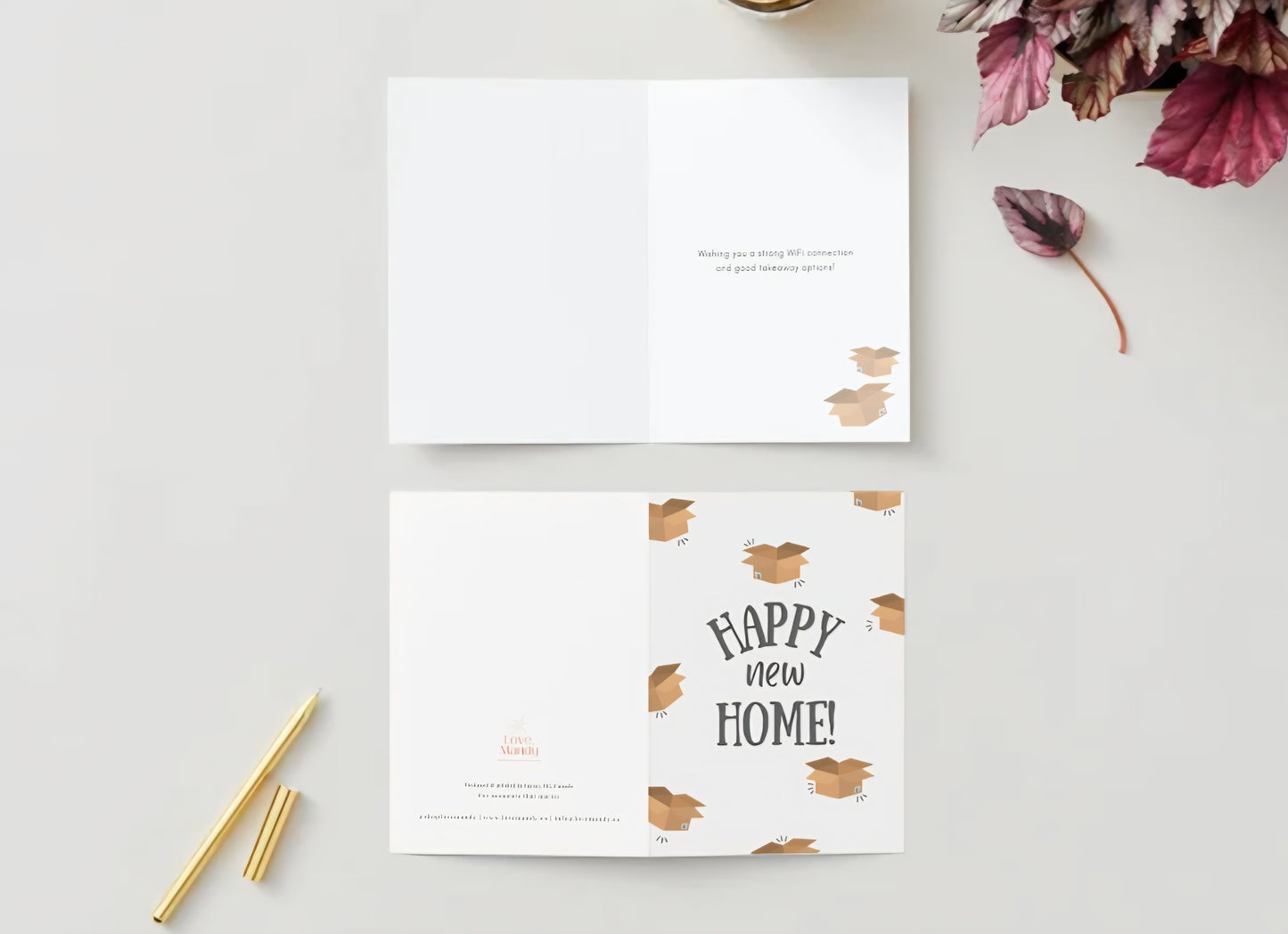 "Happy New Home" Greeting Card
