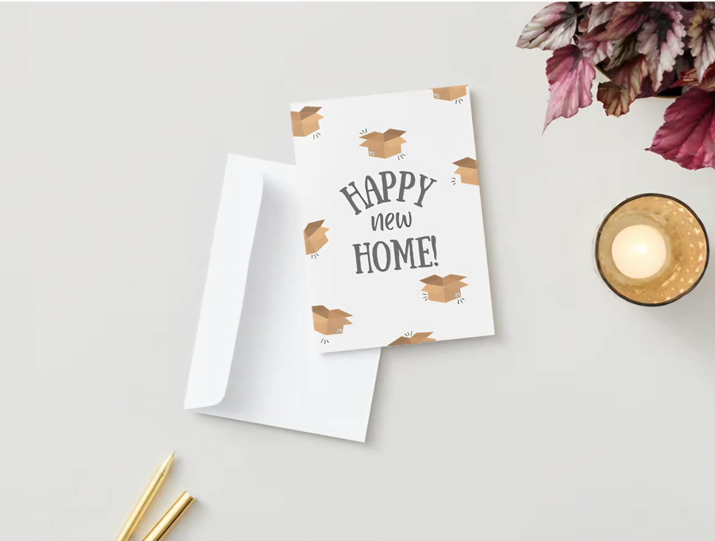 "Happy New Home" Greeting Card