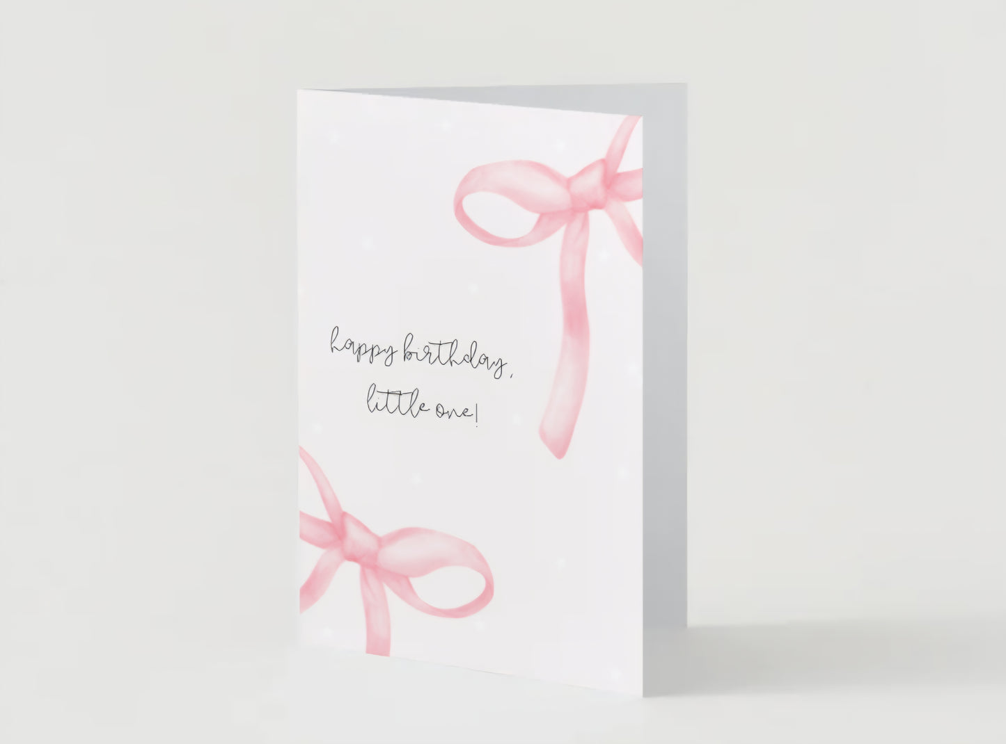 Little One's Birthday Greeting Card