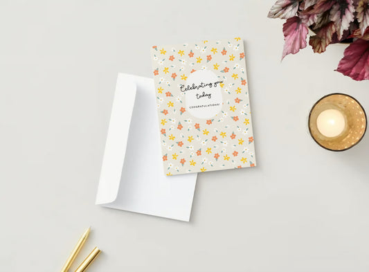 'Celebrating You' Greeting Card