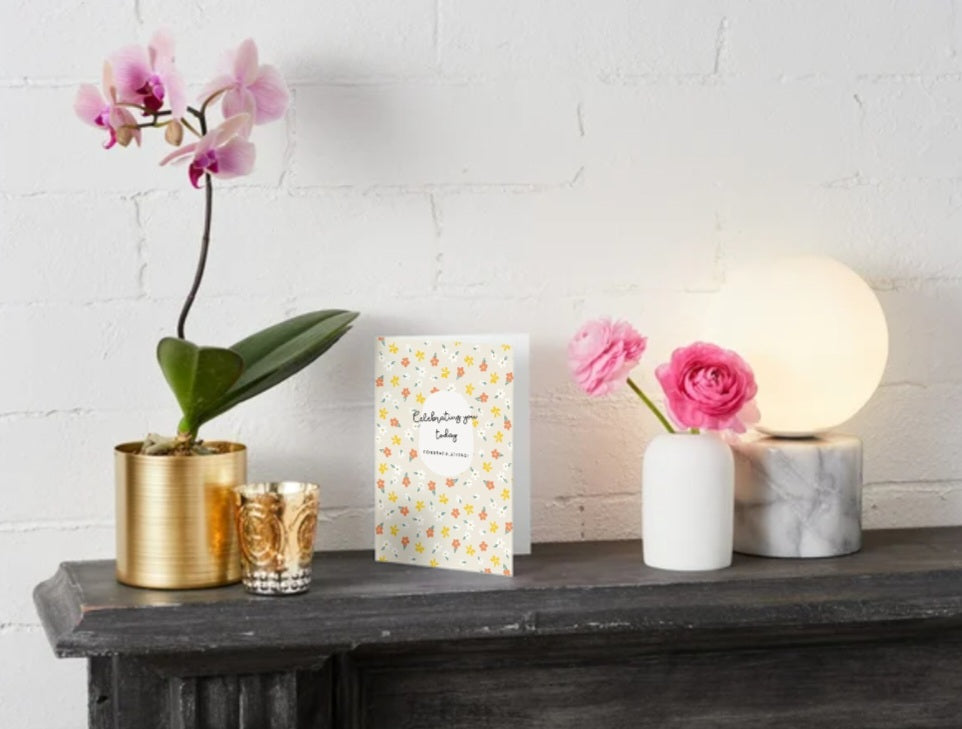 'Celebrating You' Greeting Card