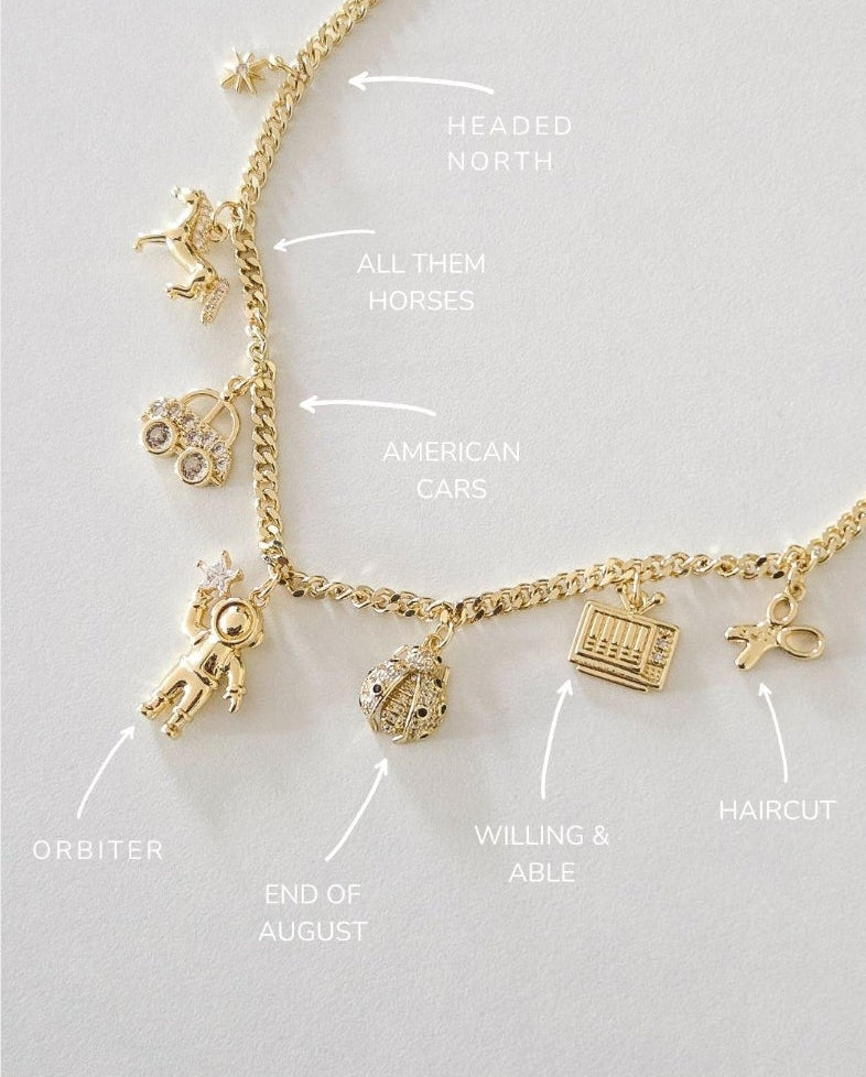 Noah Kahan Inspired Charm Necklace