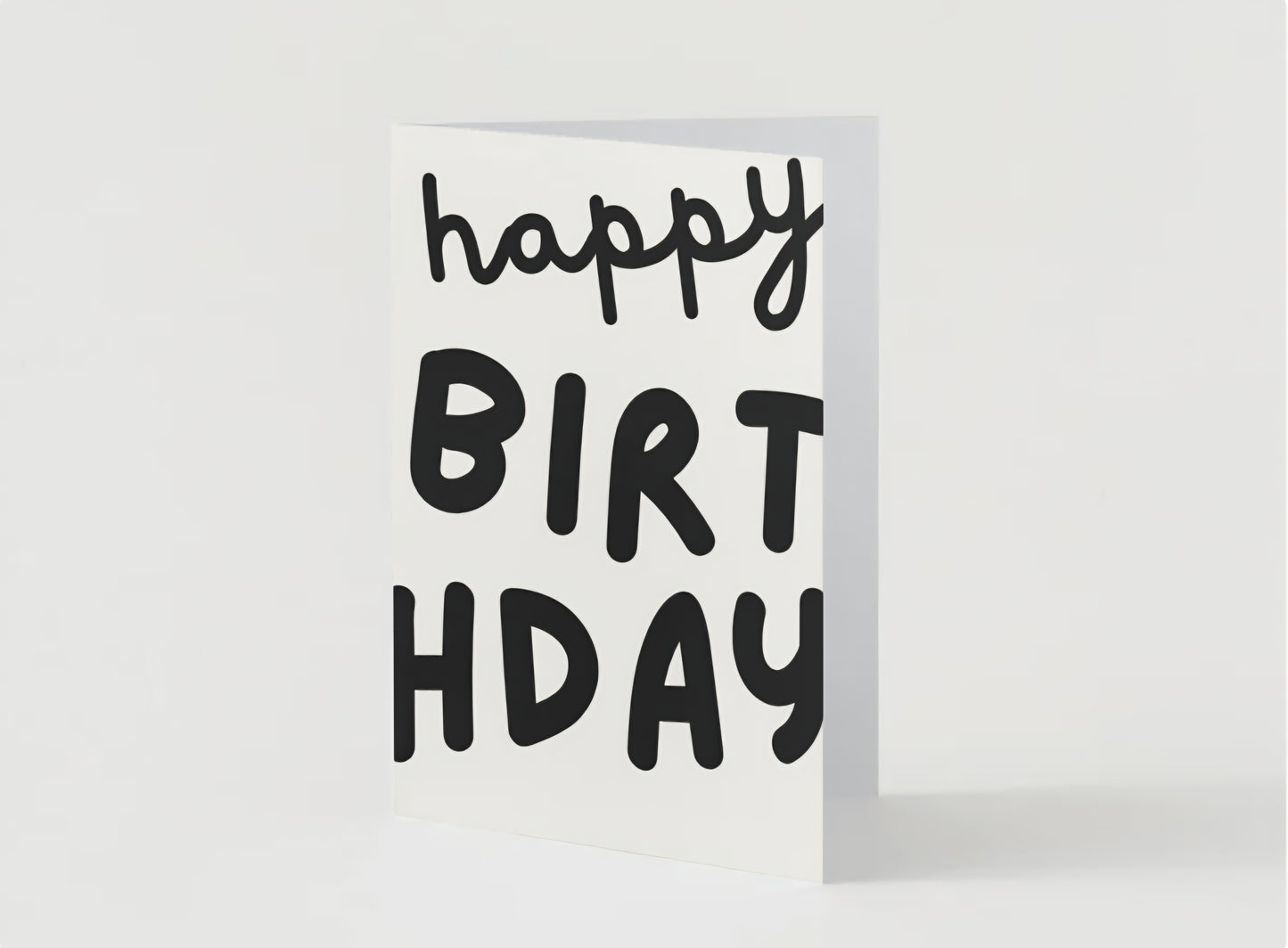 Happy Birthday Greeting Card