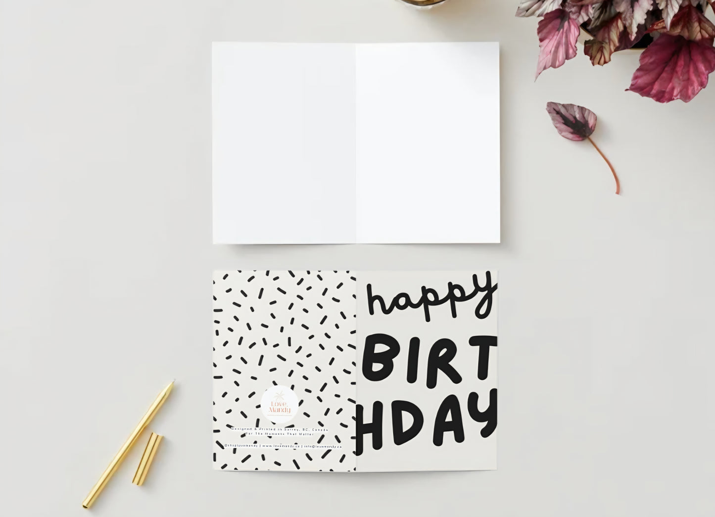 Happy Birthday Greeting Card