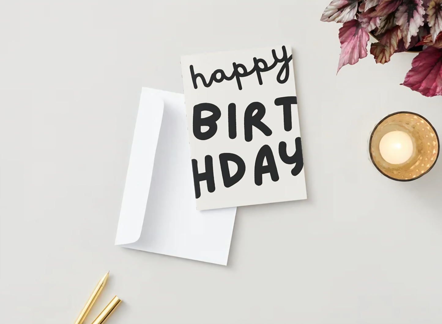 Happy Birthday Greeting Card