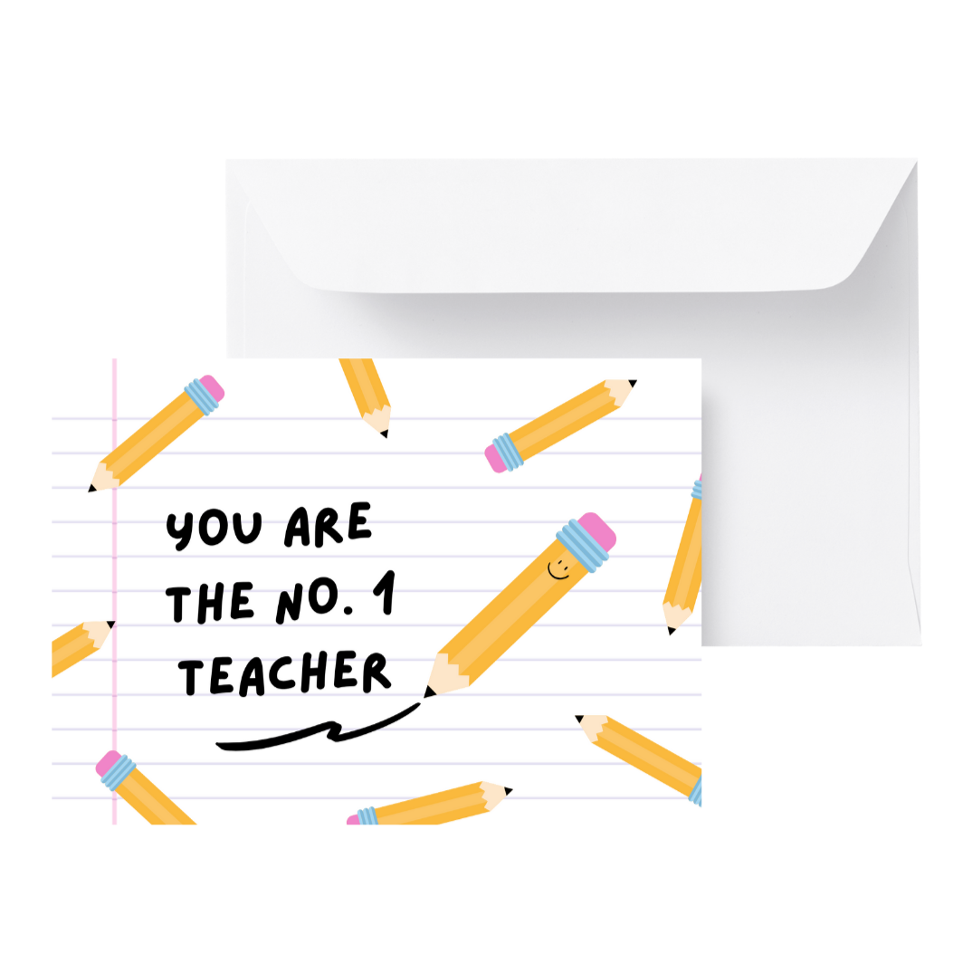 Teacher Appreciation Greeting Card
