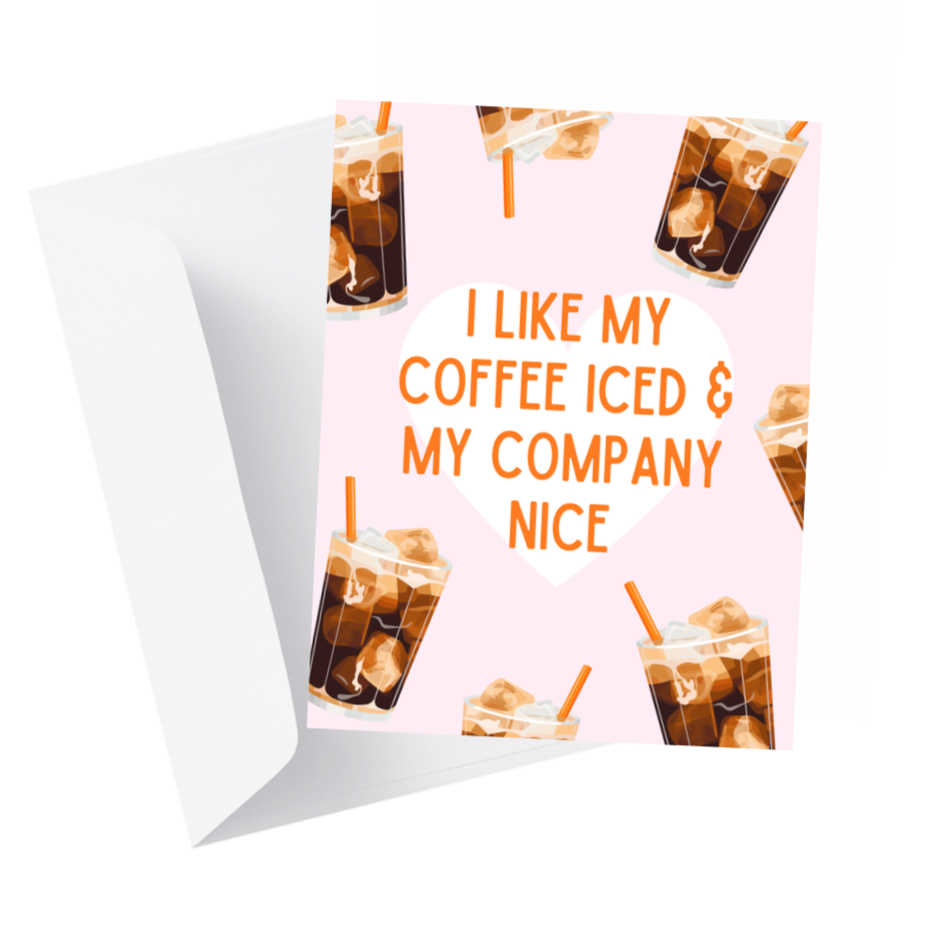"Iced & Nice" Greeting Card
