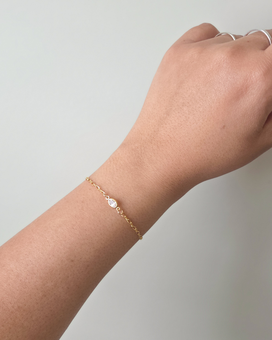 White Topaz Bracelet