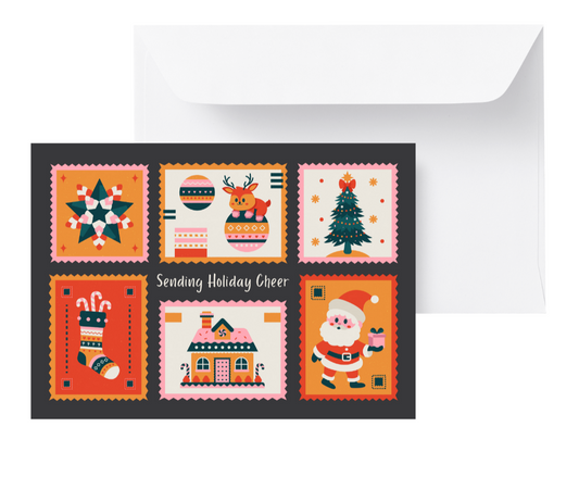 'Sending Holiday Cheer' Holiday Greeting Card