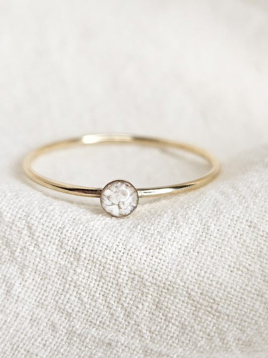 Cremation Dainty Ring