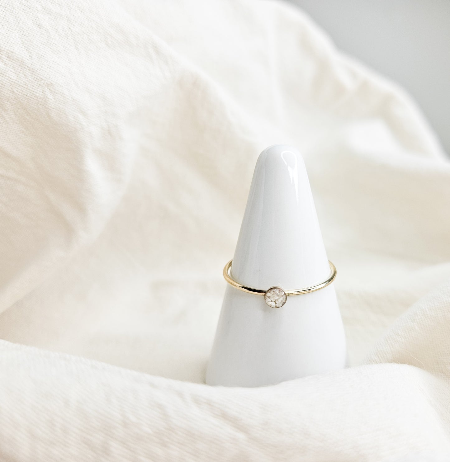 Cremation Dainty Ring