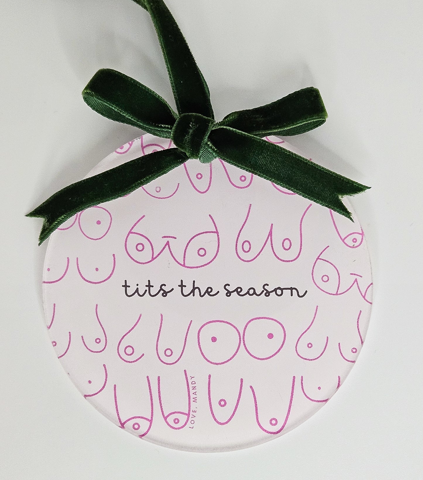 "Tits The Season" Ornament