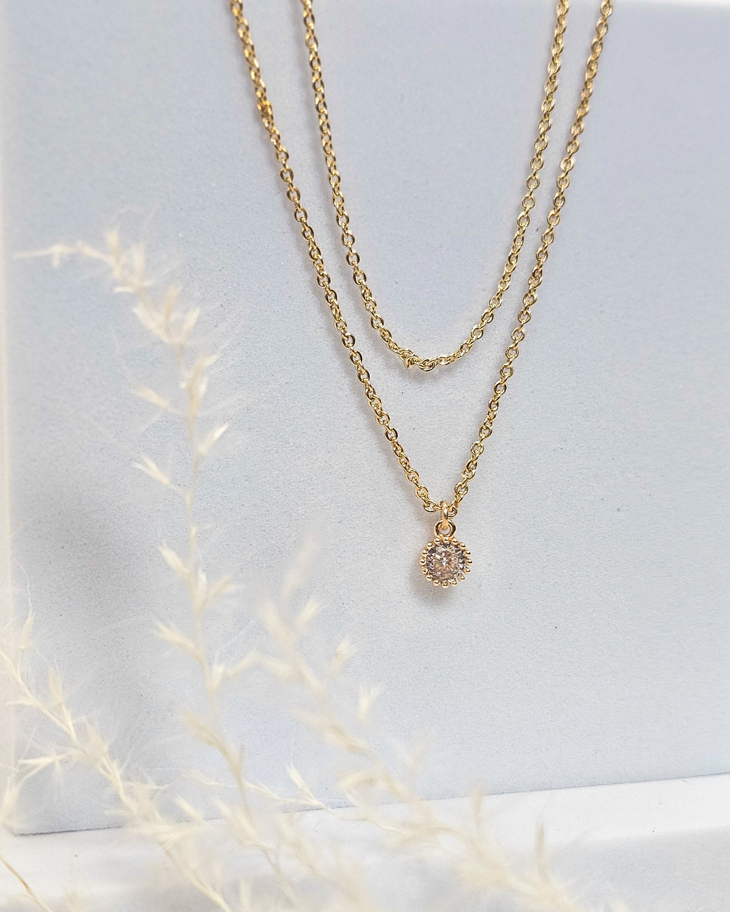 Double Strand Necklace
