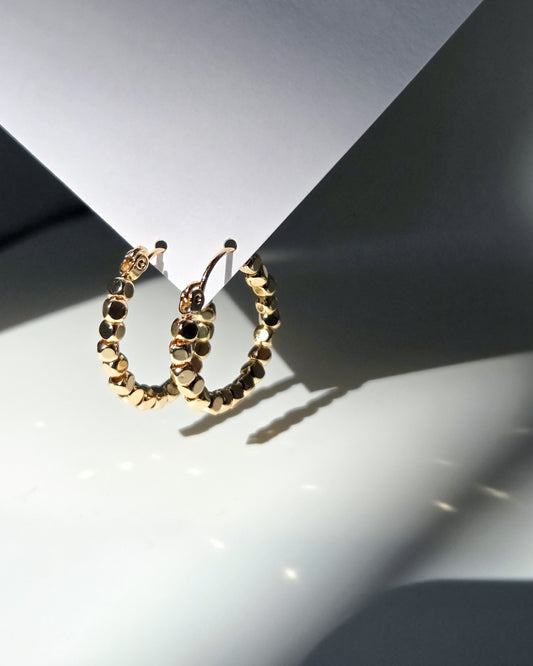 Noor Hoops in 14k Gold Filled
