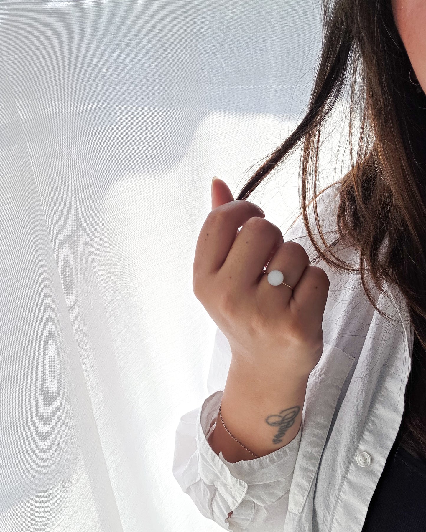 Milk Circle Ring