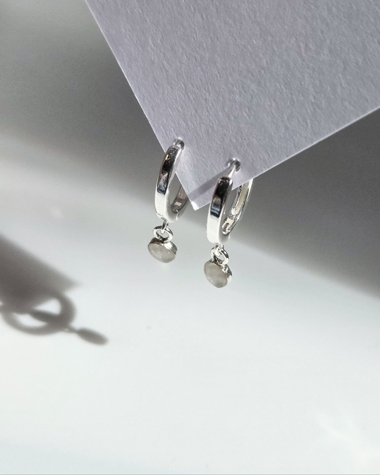 Cremation Hoop Earrings