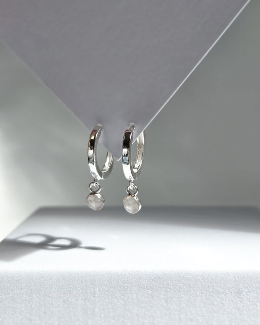Cremation Hoop Earrings